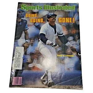 Reggie Jackson New York Yankees 1980 sports Illustrated